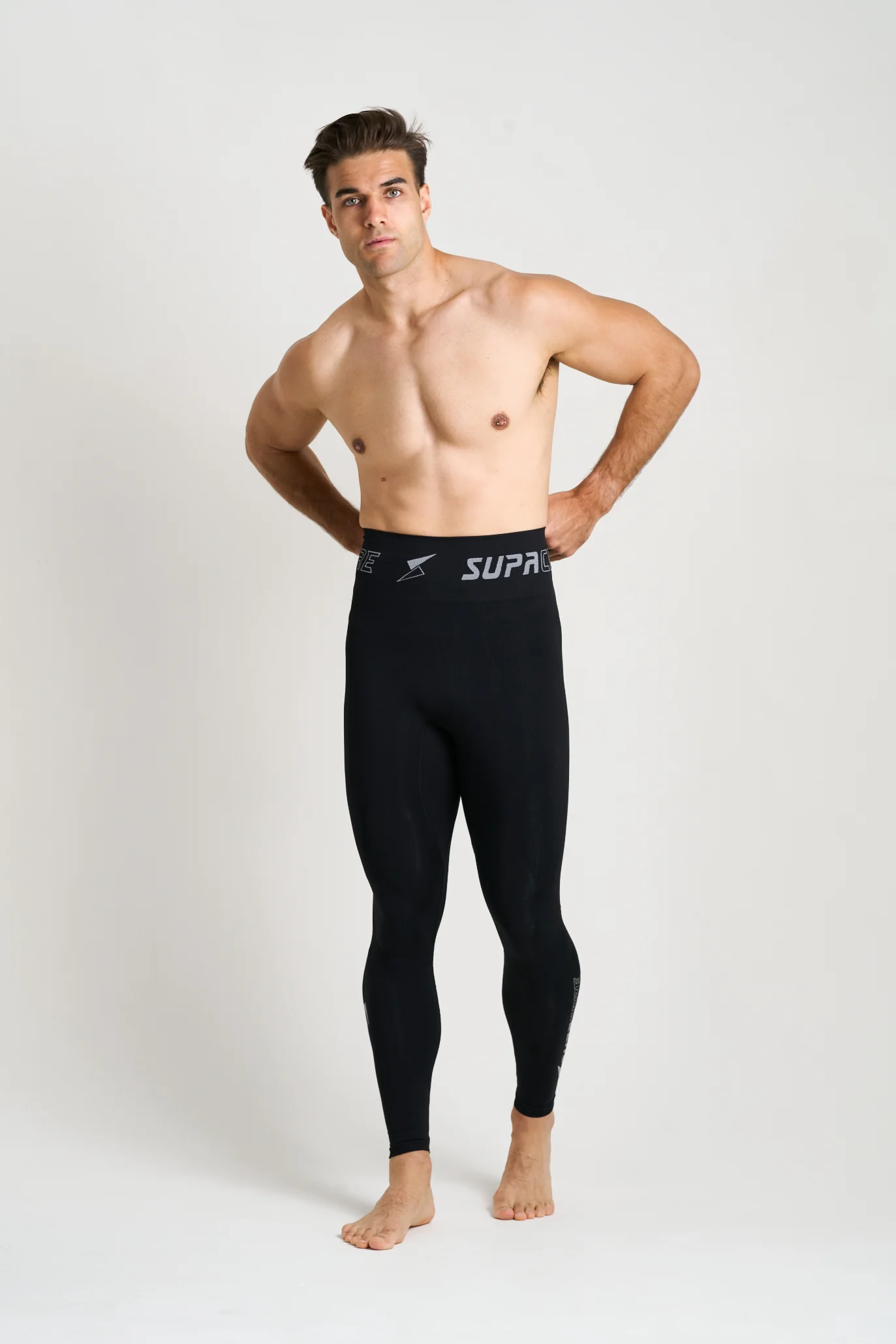 Patented Men's David "XTRA" CORETECH® Compression Leggings for Enhanced Performance and  Pulled Hamstring, Groin Injury and Osteitis Pubis - Image 5
