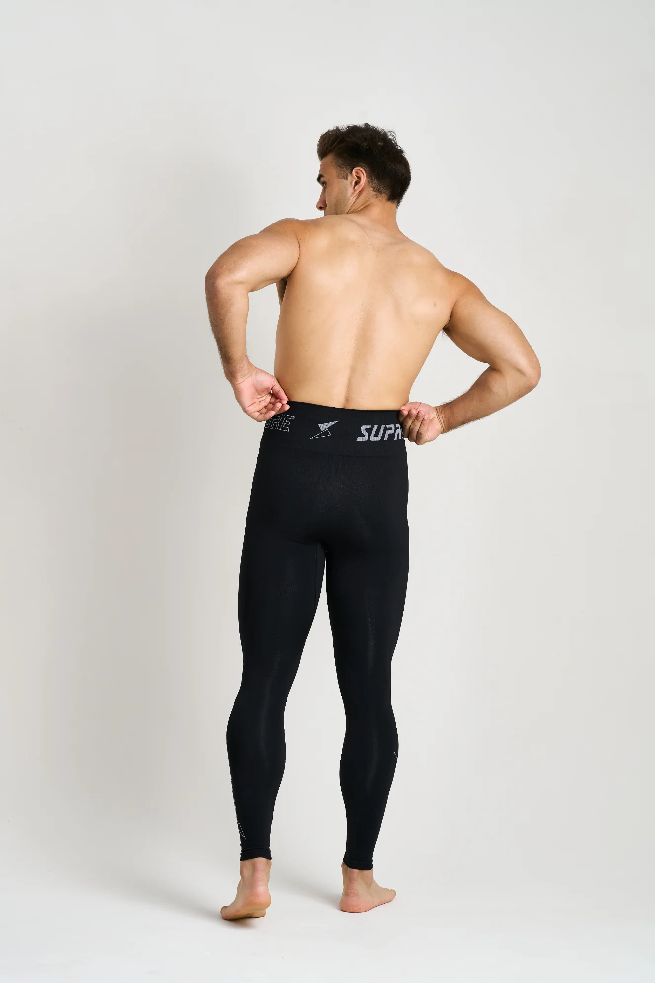 Patented Men's David "XTRA" CORETECH® Compression Leggings for Enhanced Performance and  Pulled Hamstring, Groin Injury and Osteitis Pubis - Image 8
