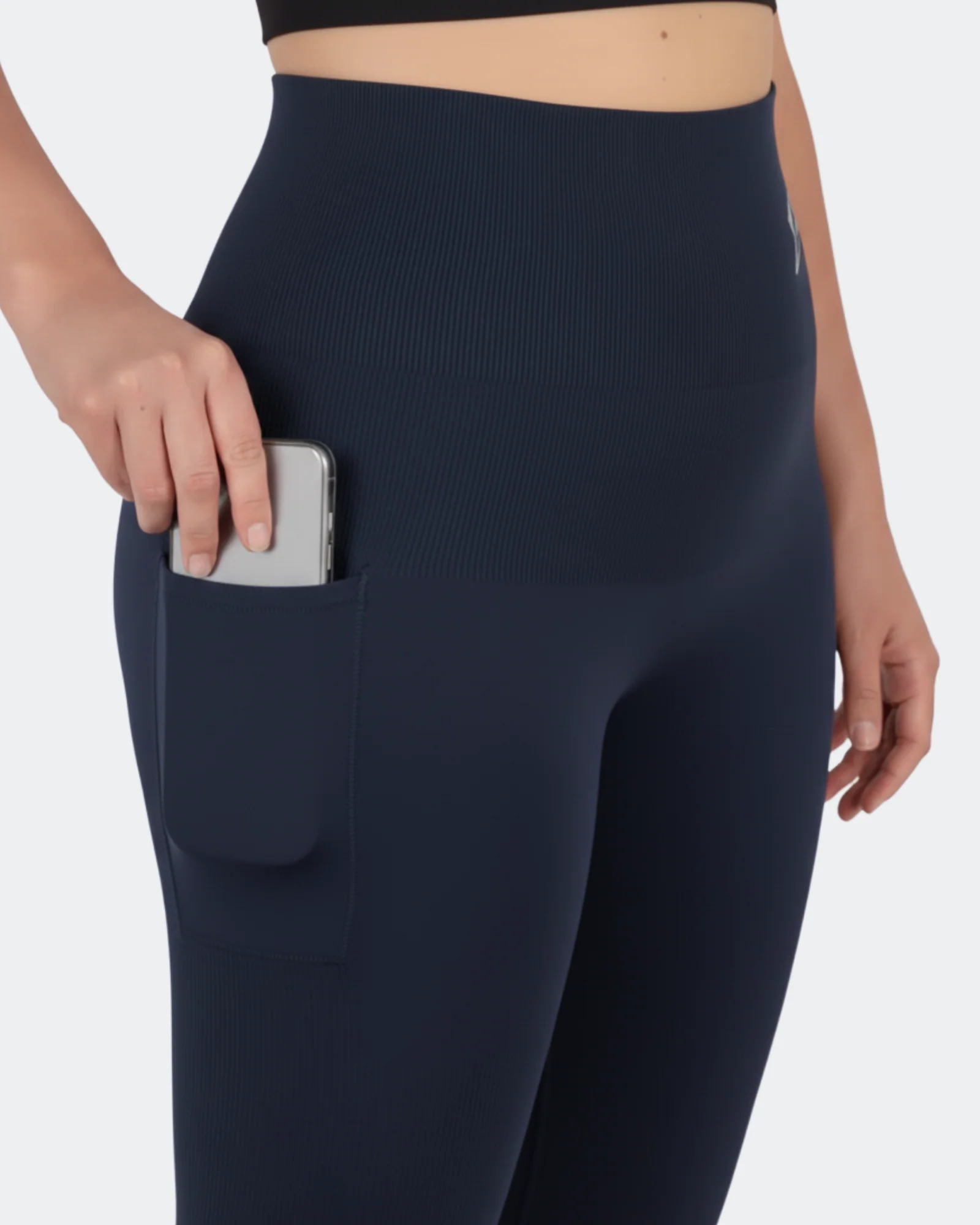 Patented POTs CORETECH® Midnight blue 7/8 Leggings with Pocket - Image 6