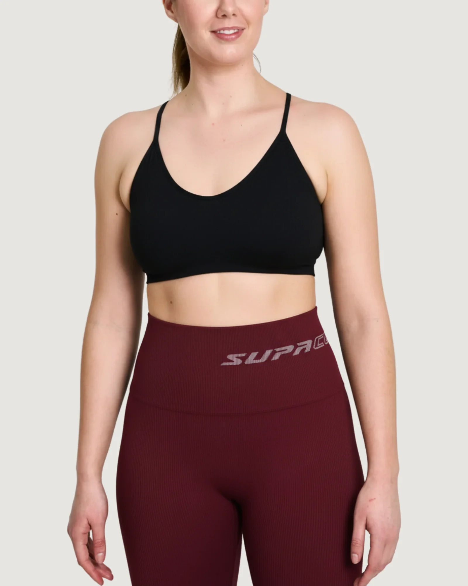 POTS Medical Grade Patented Merlot compression leggings - Image 3