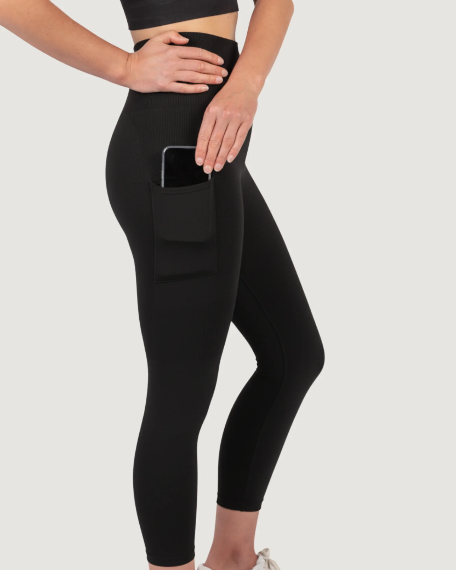 POTS Medical Grade Patented compression leggings with Pocket ( 3 colours) - Image 4