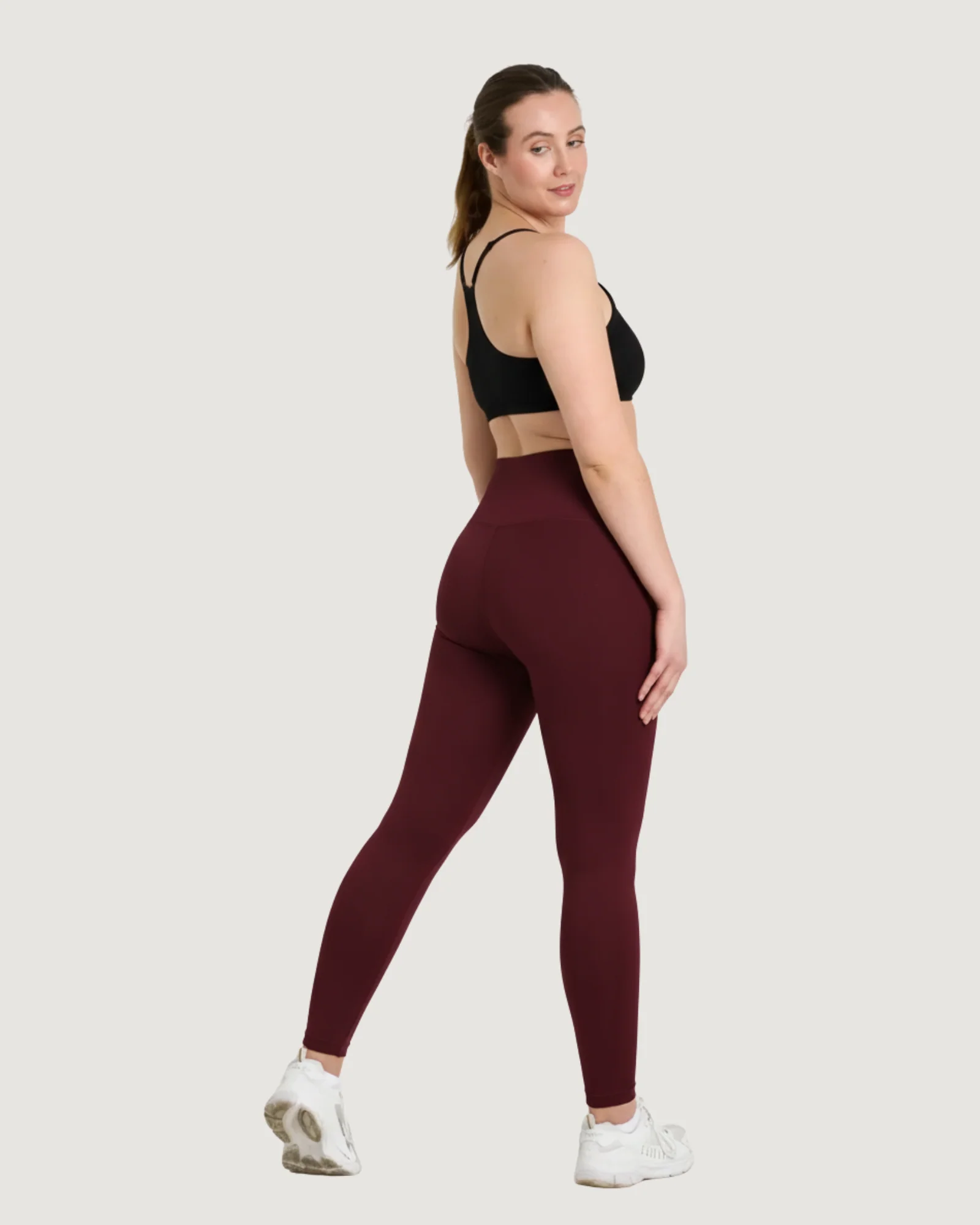 POTS Medical Grade Patented Merlot compression leggings - Image 4