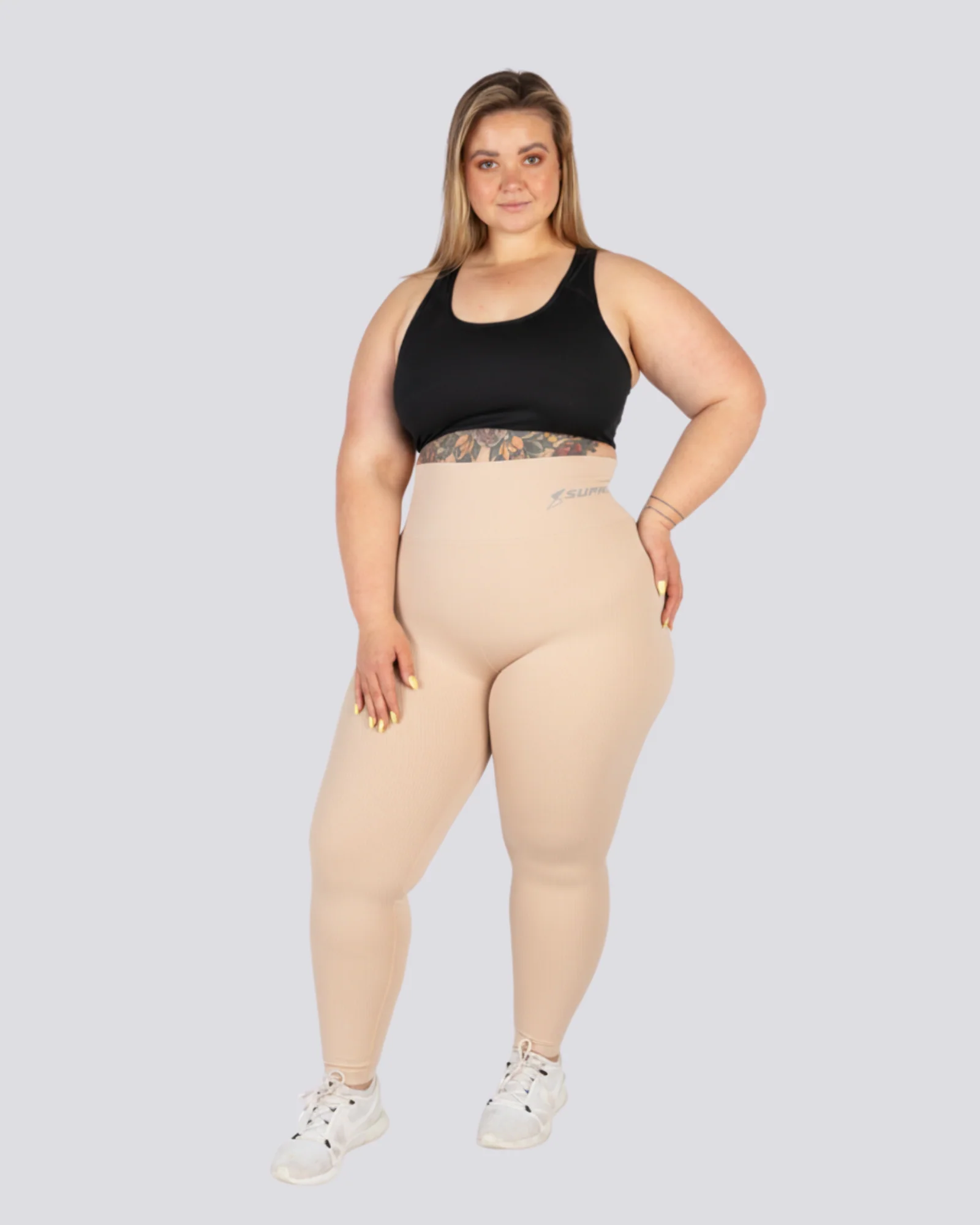 POTS Medical Grade Patented Blush compression leggings - Image 5