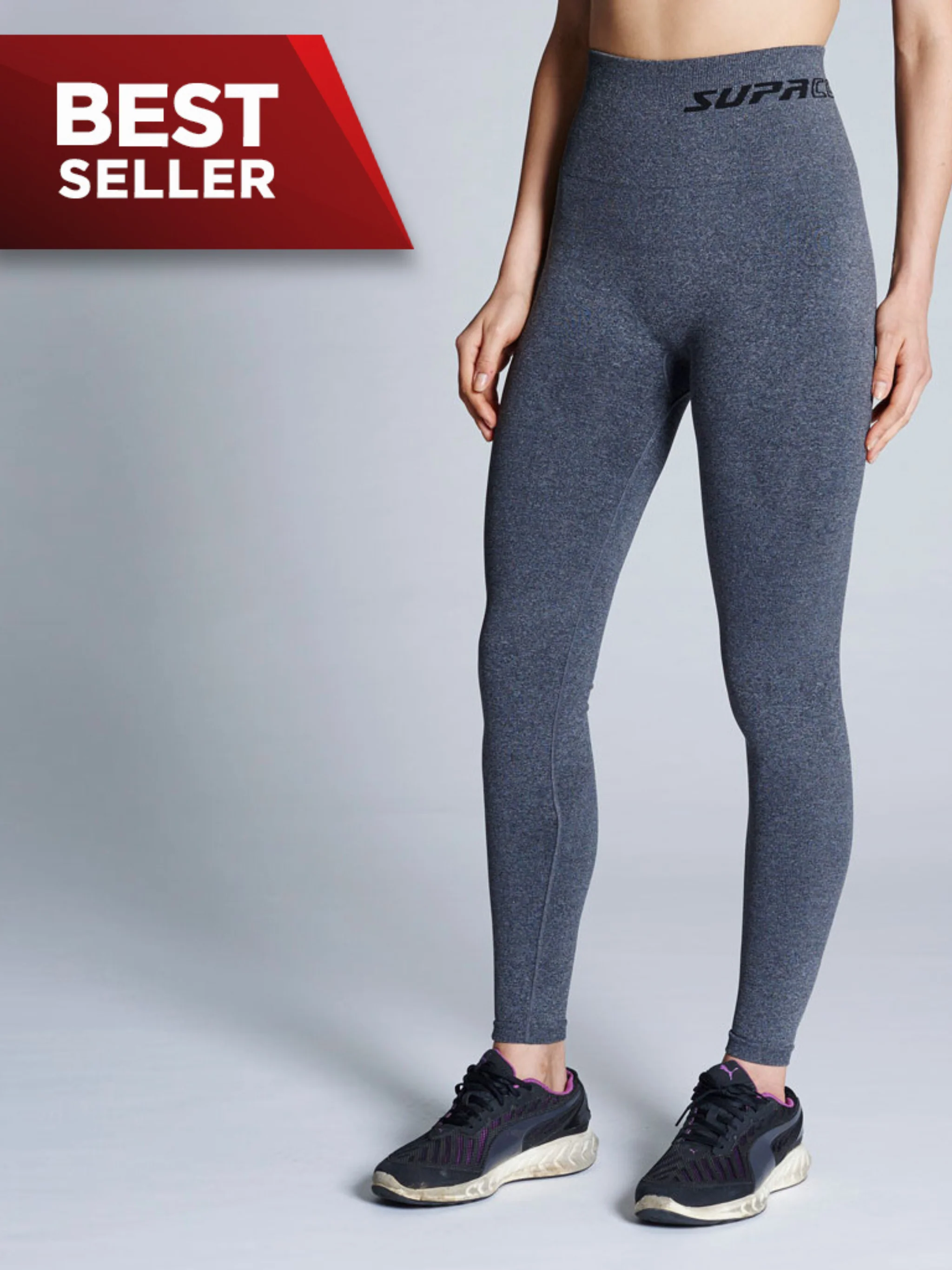 Patented Michelle Women's CORETECH® POTS and Postpartum Compression Leggings - Image 2